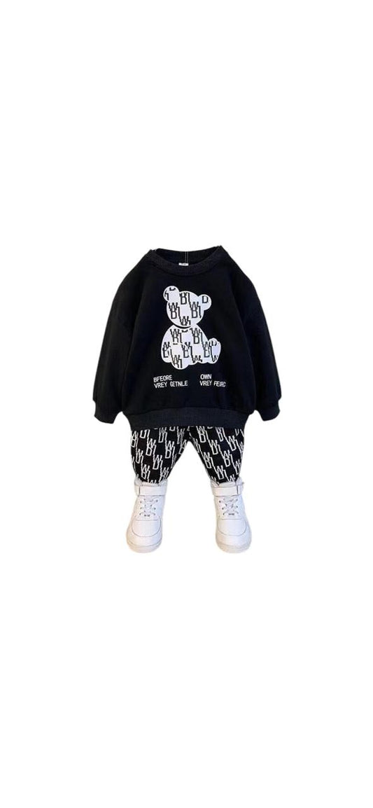 Printed fleece sweatshirt Tracksuit