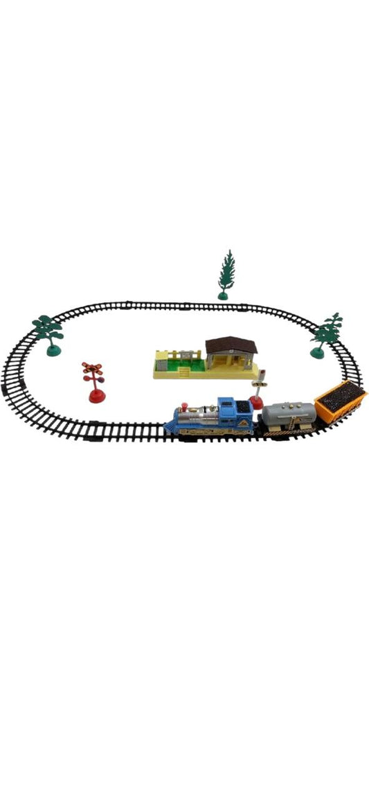 Toy Train Track Set