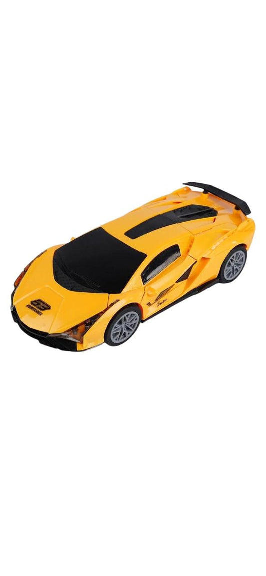 Rotating Toy car with lights