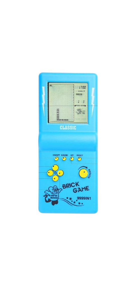 Retro brick game console