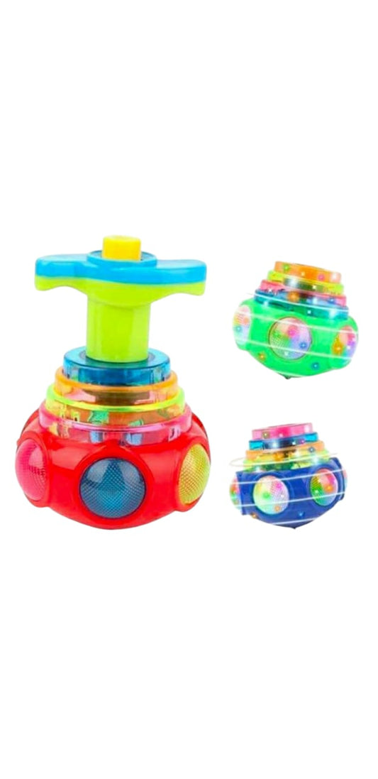 Multi colour Plastic spinning toy