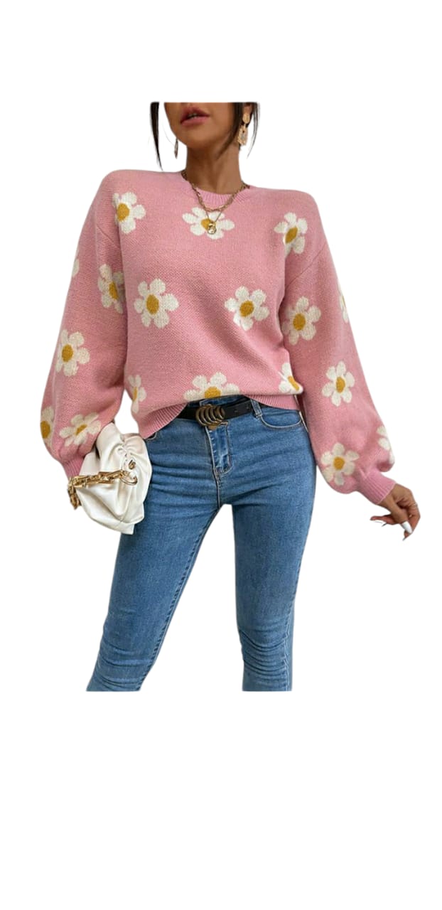 Women's Printed Sweater